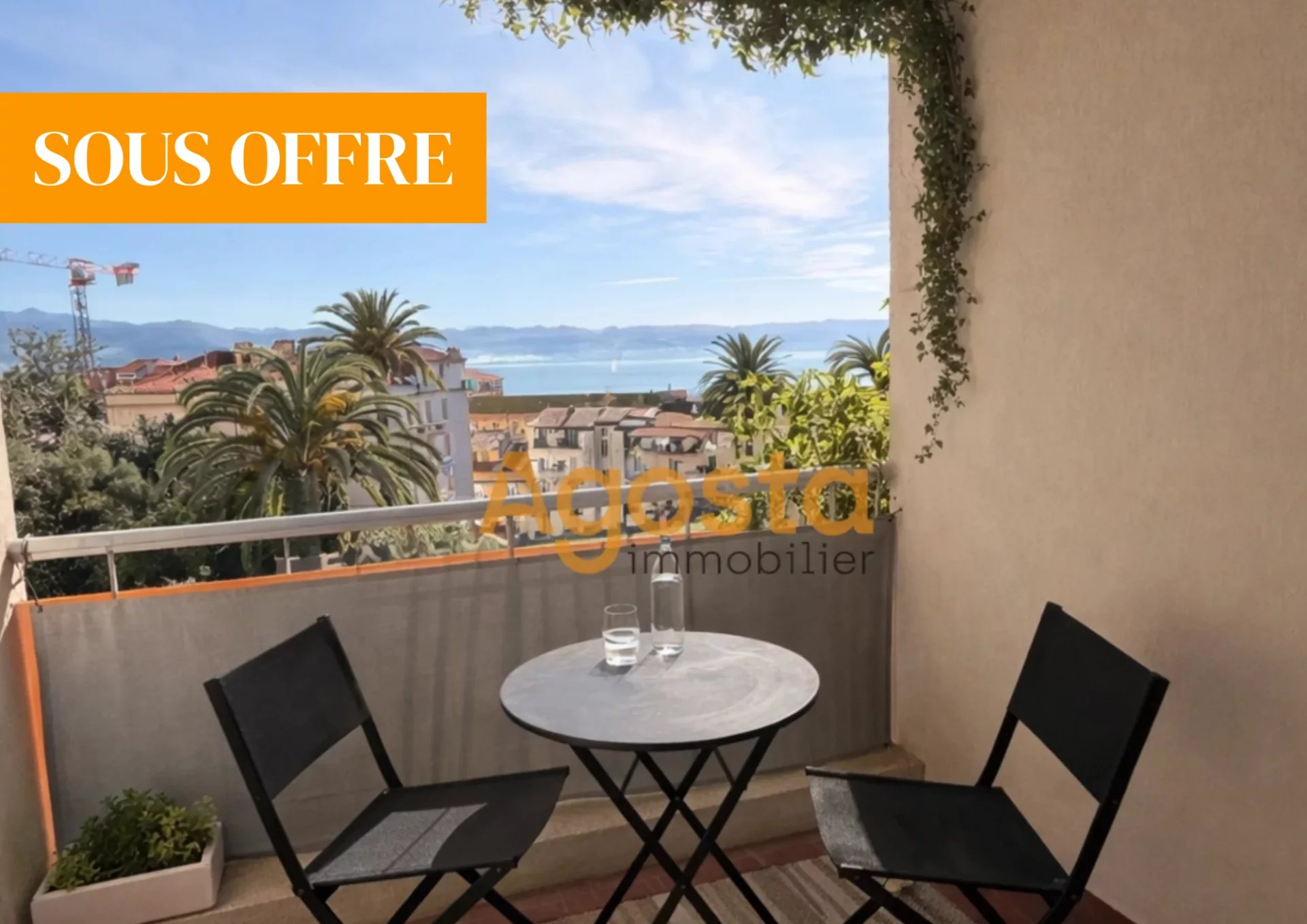 T1 vue mer proche du centre-ville