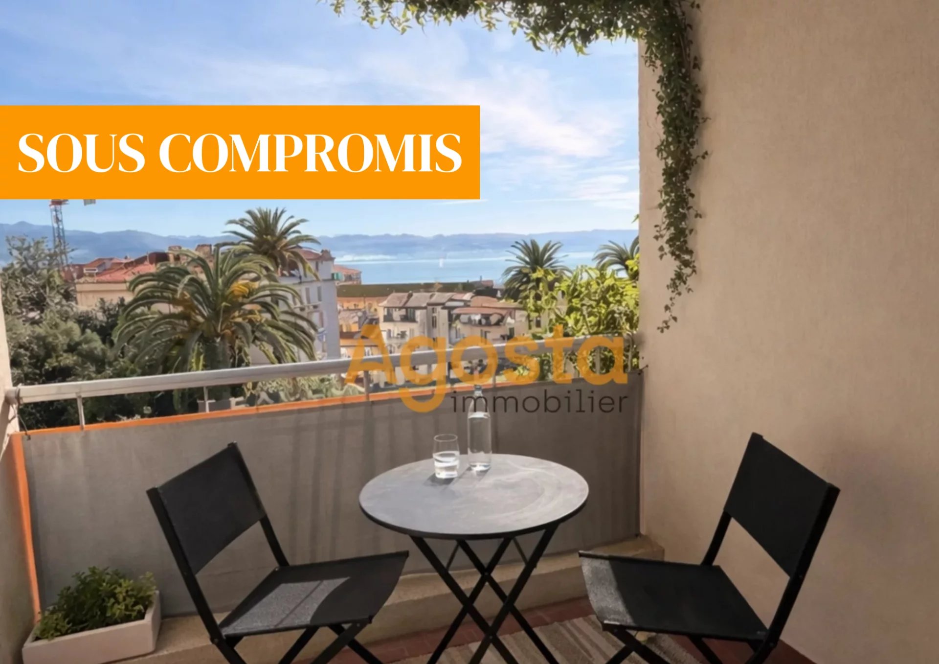 T1 vue mer proche du centre-ville