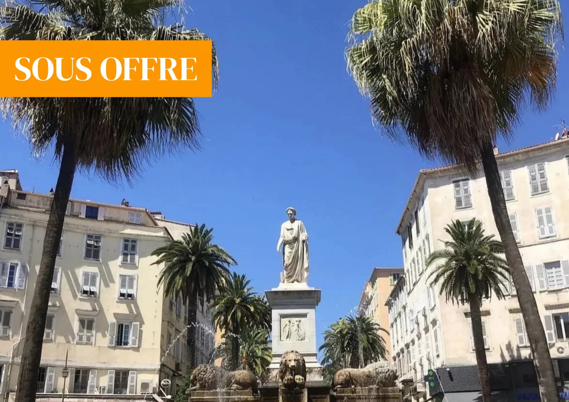 T2 en plein coeur d'Ajaccio