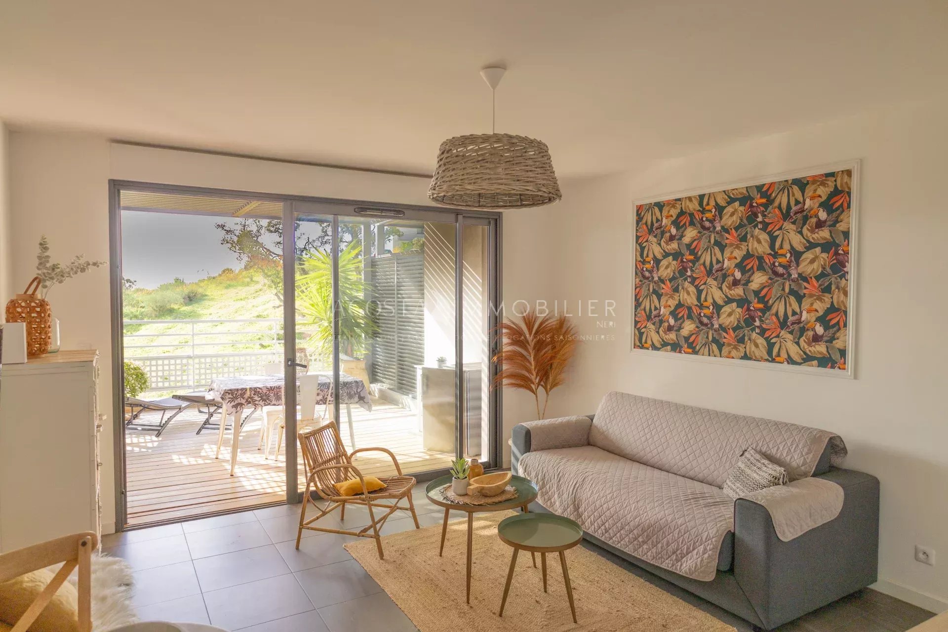 Exclusivité Les Vallons du Fort - Vente d’un grand studio avec terrasse XXL et vue montagne