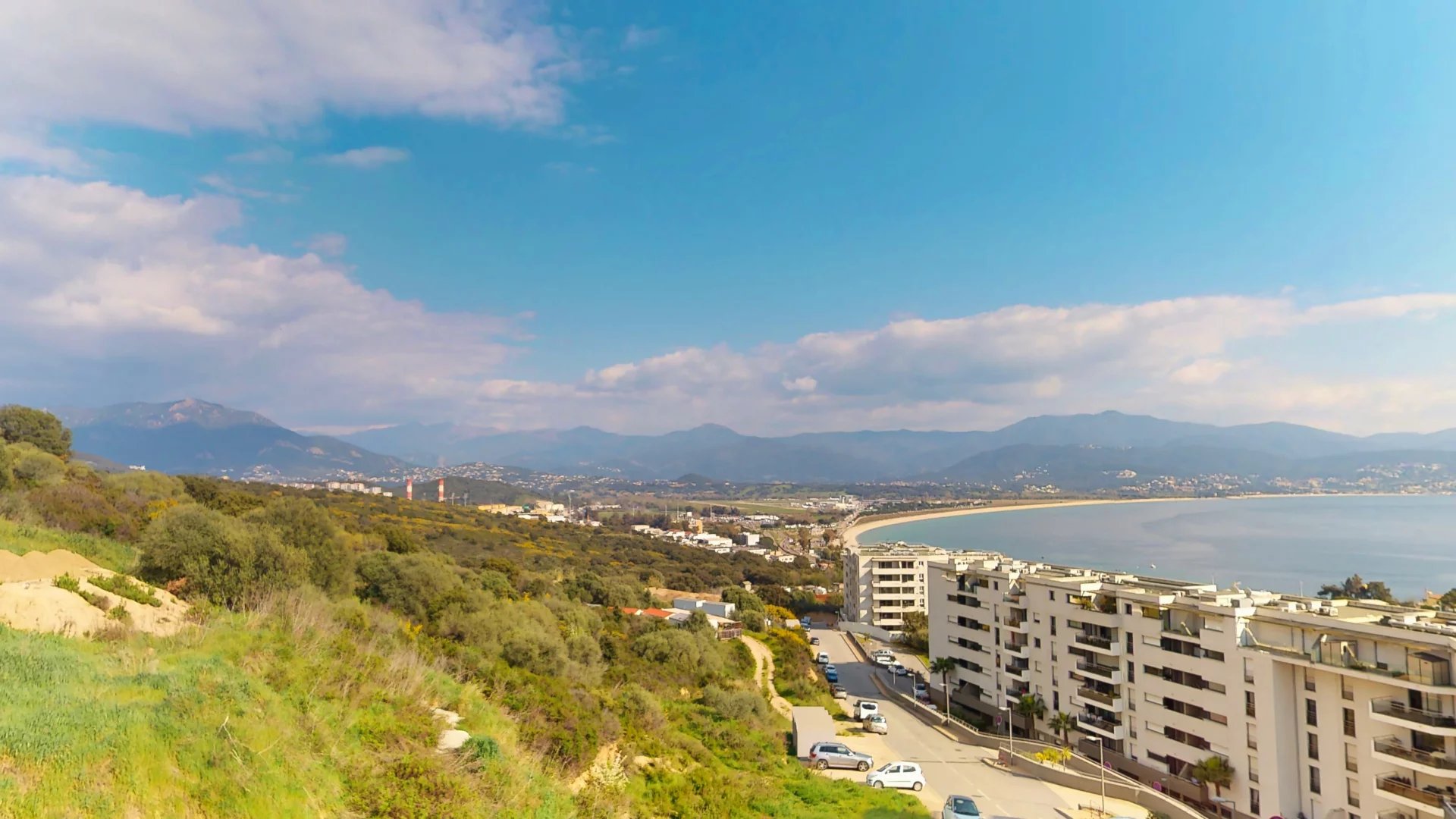 T1 Aspretto Ajaccio vue mer